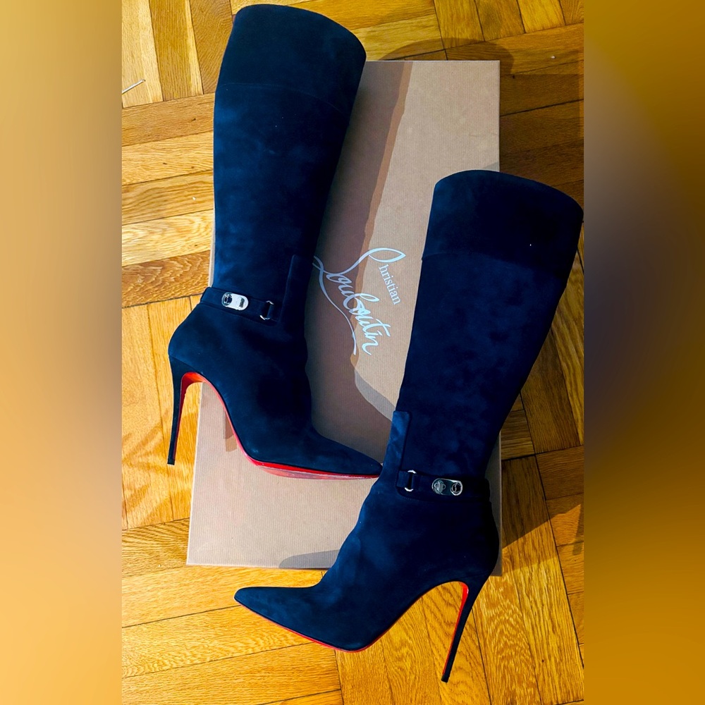 Christian Louboutin Lock Kate Boots 100